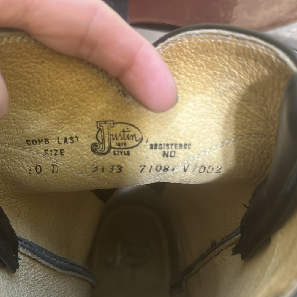 Men’s Justin Roper Boots - Picture 5 of 5